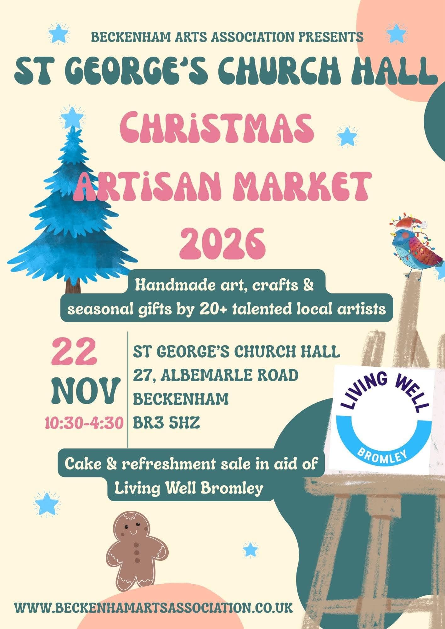 Christmas Artisan Market poster